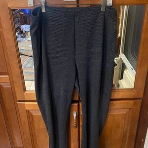 J. Jill Women’s Large Houndstooth Ponte Leggings Career Academia Office
